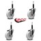 Service Caster 4'' Nylon Wheel Swivel 3/4'' Expanding Stem Caster Set, 4PK SCC-EX20S414-NYS-34-4 - alternate 3